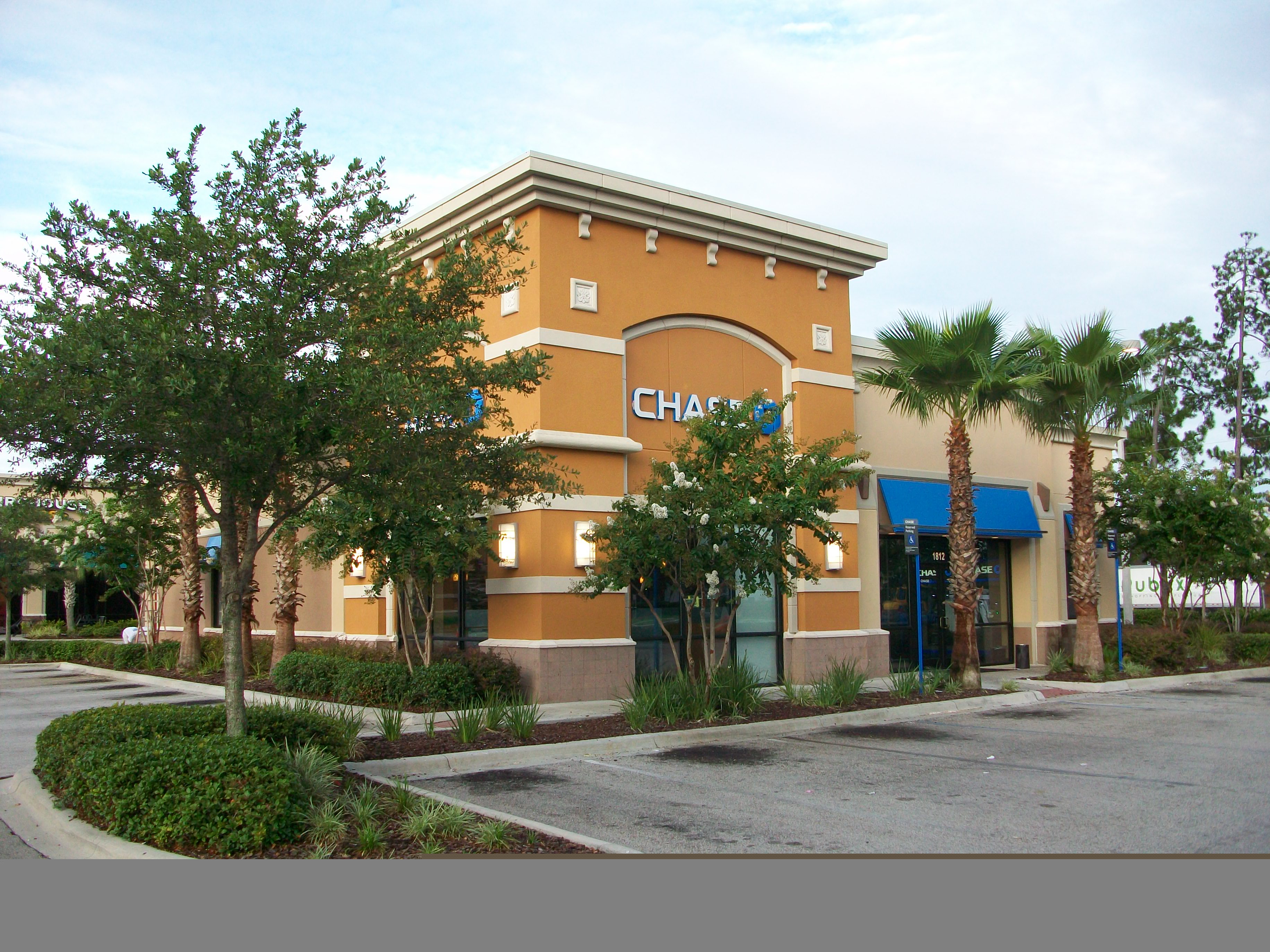 Chase Bank Commercial Paint Job Central Florida
